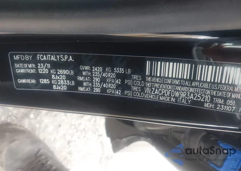 2024 Dodge Hornet R/T Plus Eawd из США, поврежденный, VIN ZACPDFDW9R3A25210